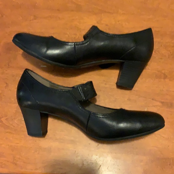 Mary Jane leather pumps size 40 - Picture 2 of 4